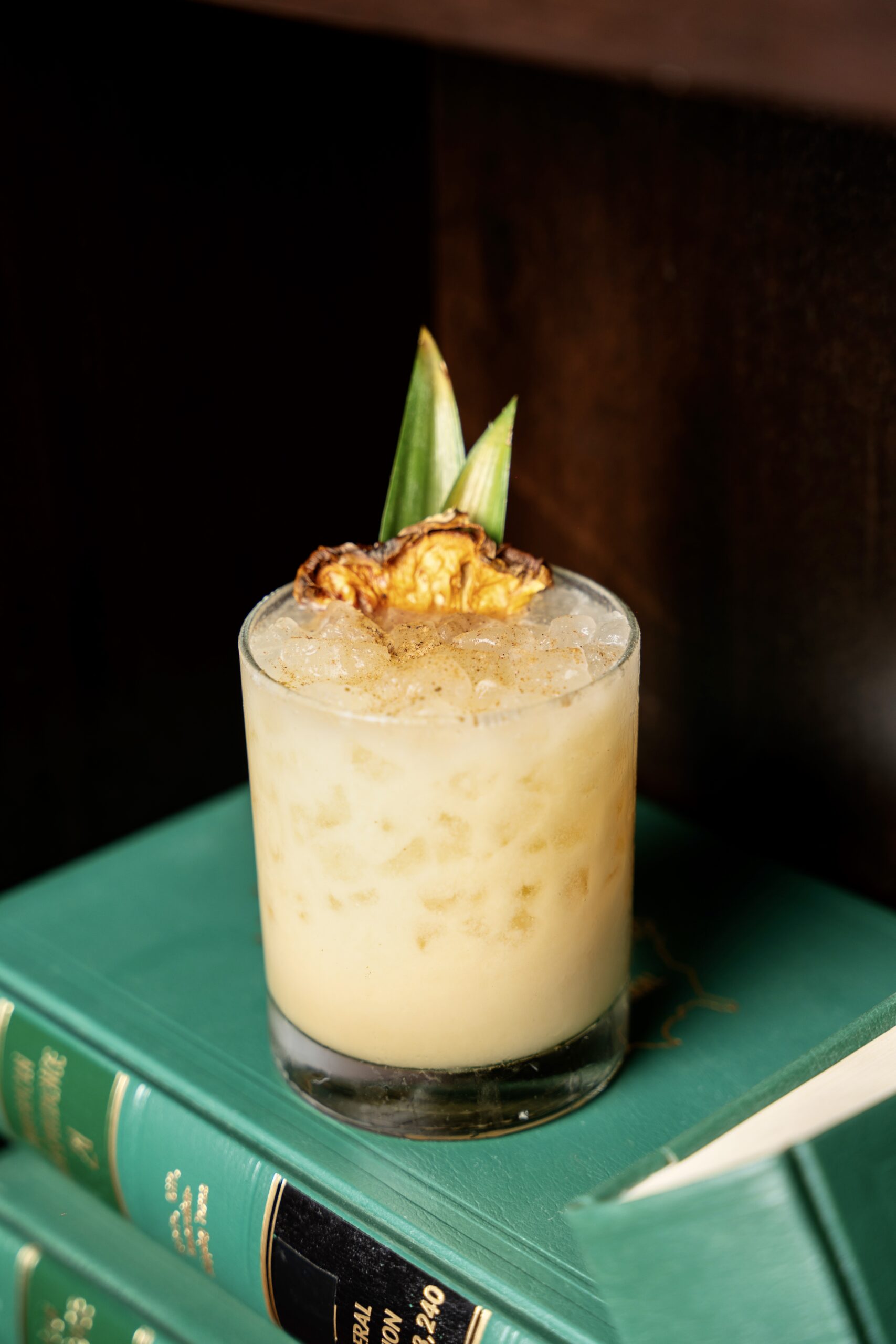 Savor the Tranquilizer cocktail on a literary backdrop at Puttery.